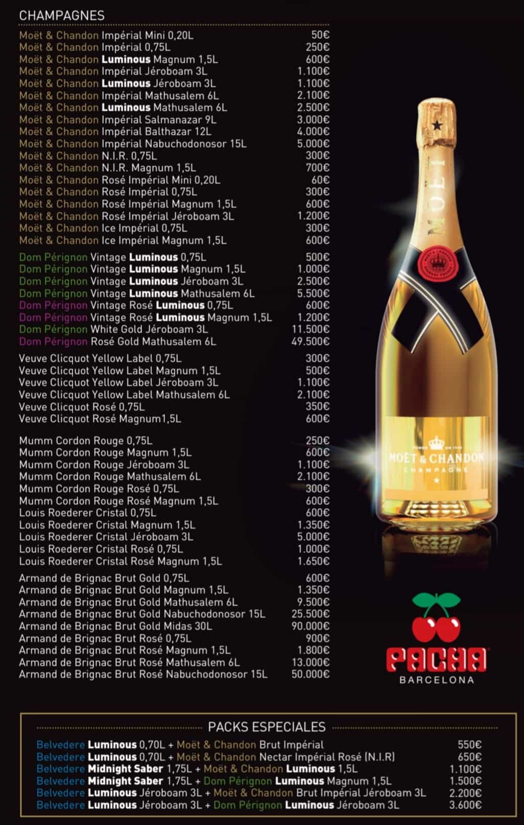 pacha barcellona menu 2
